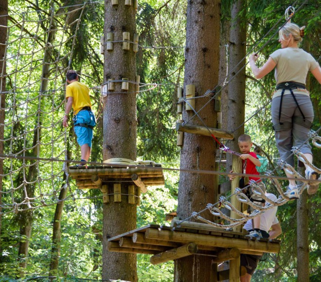 Ein Familiensporttag in Bled bietet viele Möglichkeiten.