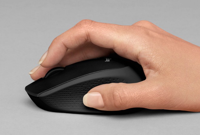 The Logitech Silent mouse does not make any noise.