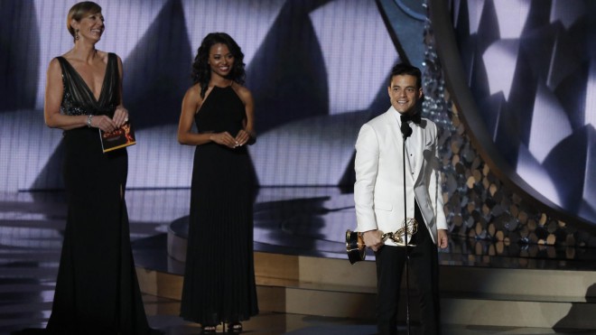 Rami Malek zdobył nagrodę Emmy dla głównego aktora w serialu dramatycznym.