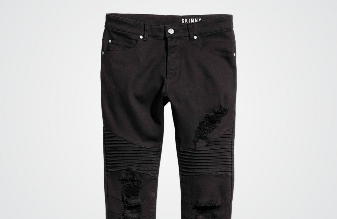 Jeans hlače H&M – Biker Jeans 