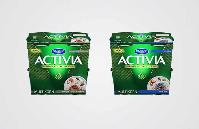 Activia yogurts - two new flavors
