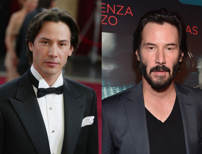 Uganete, koliko je star Keanu Reeves? Razlika med tema fotografijama je več kot 20 let!
