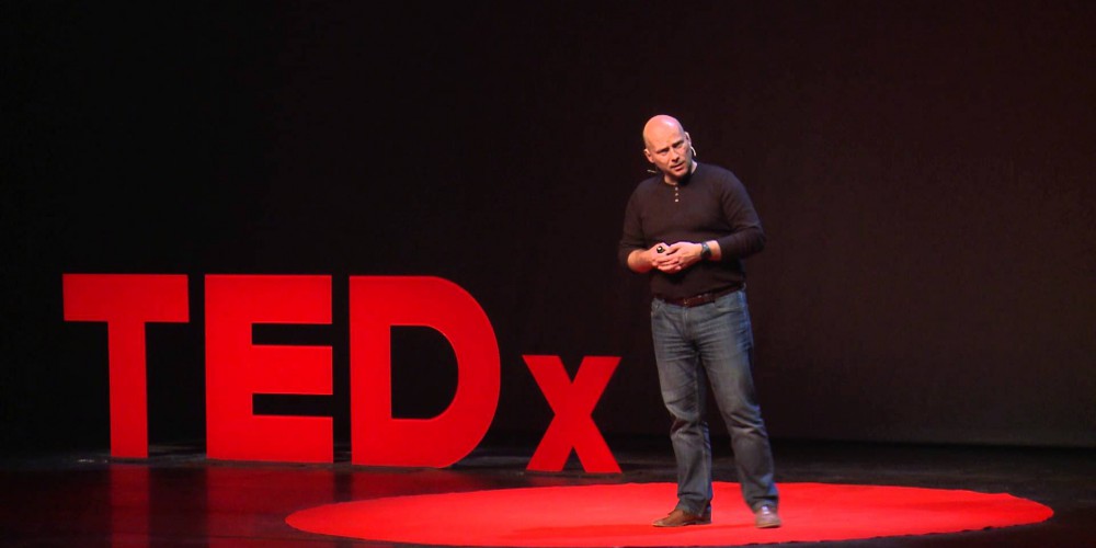 A TEDx event is about spreading ideas