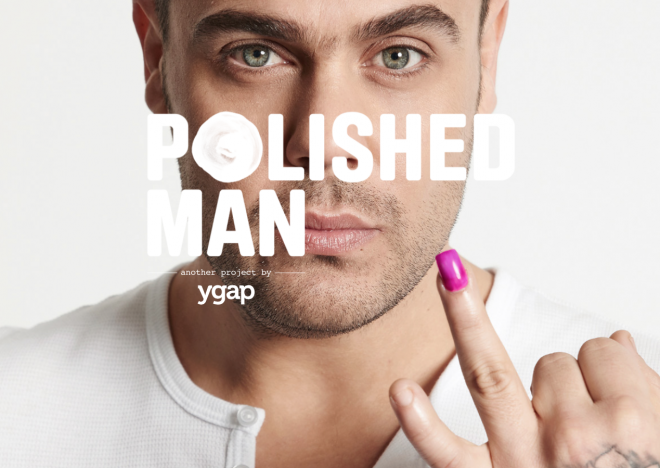 Werbekampagne für die Kampagne "Polierter Mann" (Foto: YGAP)