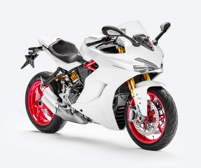 Ducati Supersport – eine elegante Silhouette. 