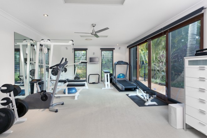 Spremenite dom v zasebni fitnes studio.
