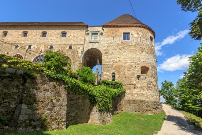 Castelo de Liubliana é a atração turística mais visitada da Eslovênia (Foto: Shutterstock)
