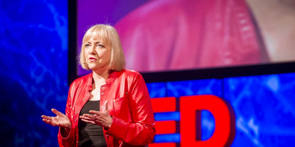 The only Slovenian speaker who has appeared at the international TED so far is Renata Salecl