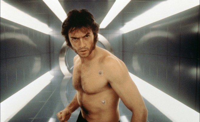 Hugh Jackman como Wolverine en 2000.