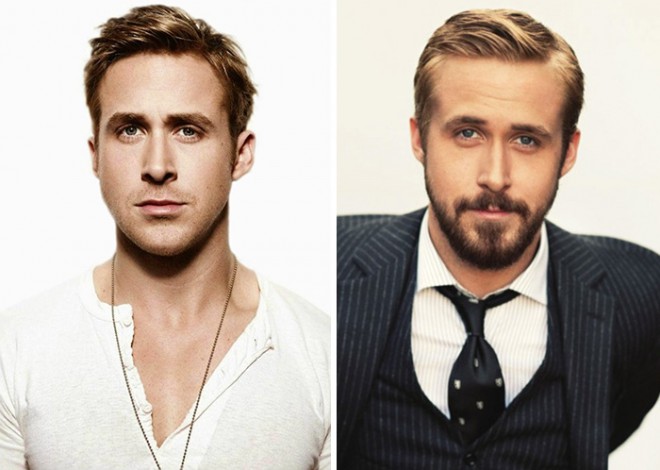 Ti je bolj všeč košati ali obriti Ryan Gosling?