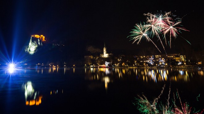 Nytårsaften i Bled (Foto: Turizem Bled)