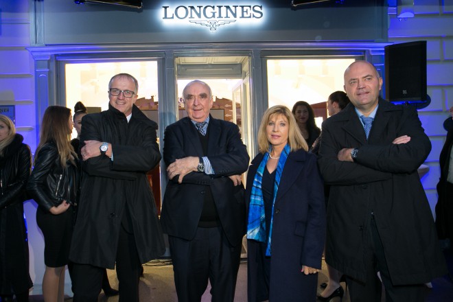 The opening was attended by Walter Von Kanel himself, the president of the watch house Longines (Photo: Katja Kodba)