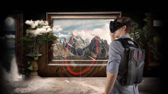 A mochila MSI VR One VR oferece possibilidades inimagináveis.