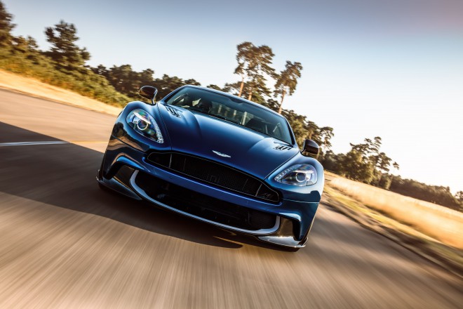 The Aston Martin Vanquish got the S designation, which doesn't mean Superman, but it could.