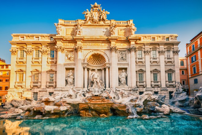 Trevin suihkulähde Roomassa (Kuva: Shutterstock)