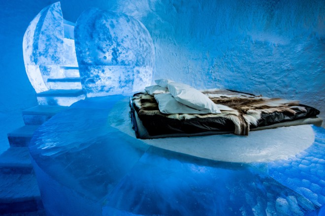 Ledeni hotel Icehotel bo zdaj odprt skozi vse leto.
