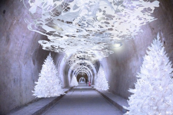 L'Avent dans le tunnel (photo : adventzagreb.com)