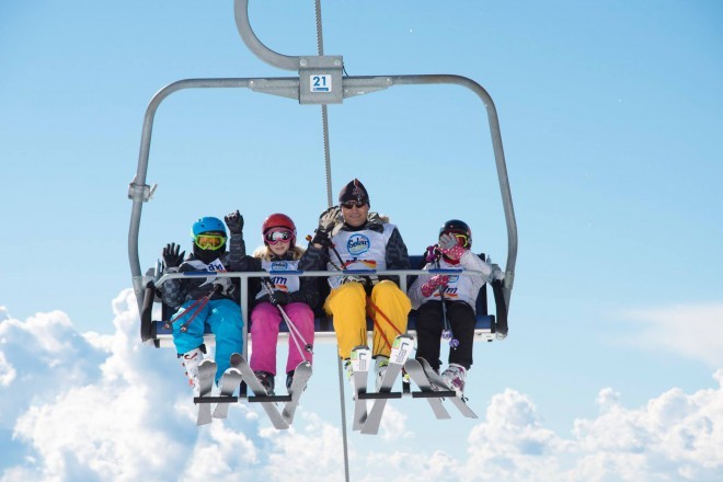 Vorig jaar namen bijna 2.000 kinderen deel aan de School on Skis-campagne.
