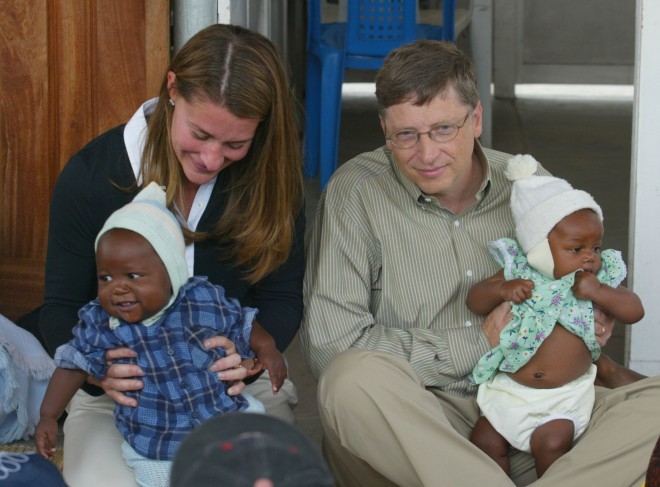 ビル・ゲイツは確かに非常に裕福ですが、偉大な慈善家でもあります。