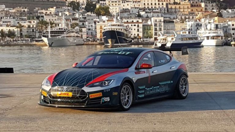 Tesla Model S Race Car
