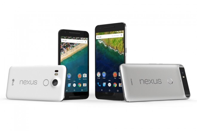 Google Nexus-smarttelefoner.