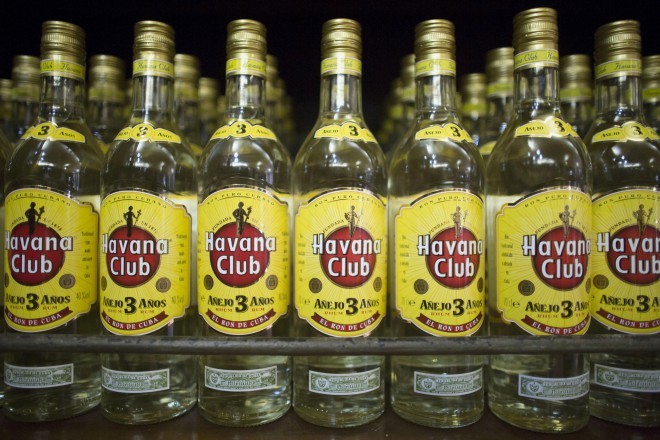Slávny kubánsky rum.