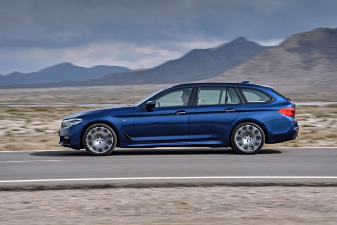Nova karavanska BMW serija 5 Touring bo na voljo to poletje.