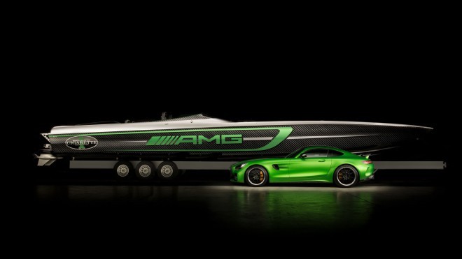 The Mercedes-AMG GT R got a water version.