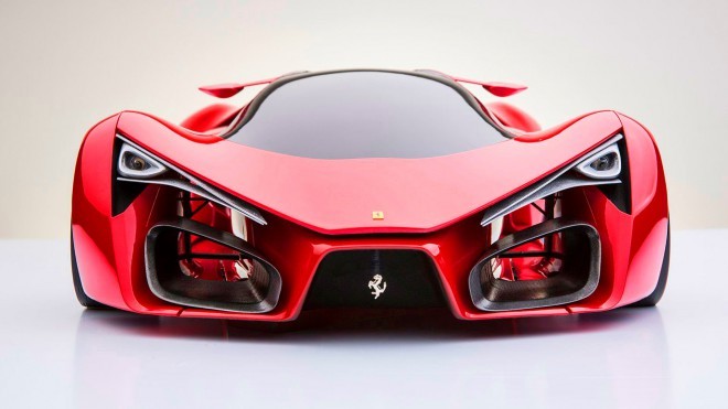 Ferrari F80:n huippunopeus on 500 km/h!