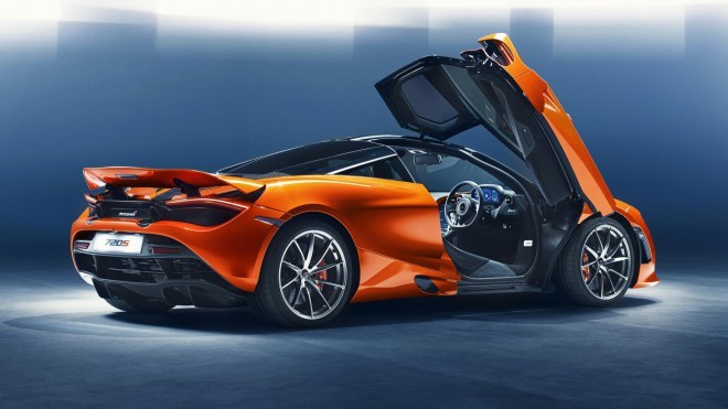 The McLaren 720S is more aerodynamic than the P1 model.