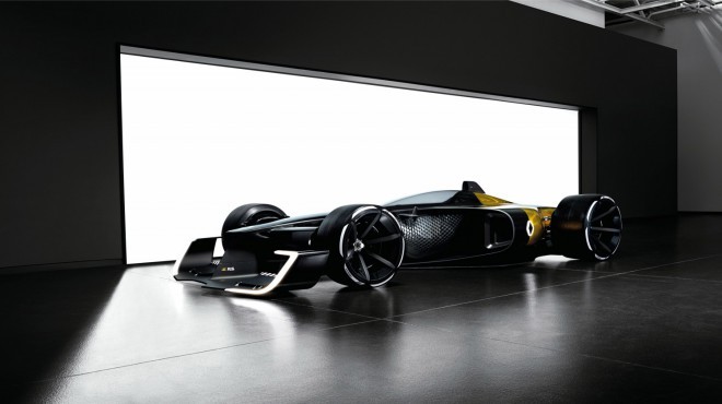 Höyhenkevyt auto Renault RS 2027.