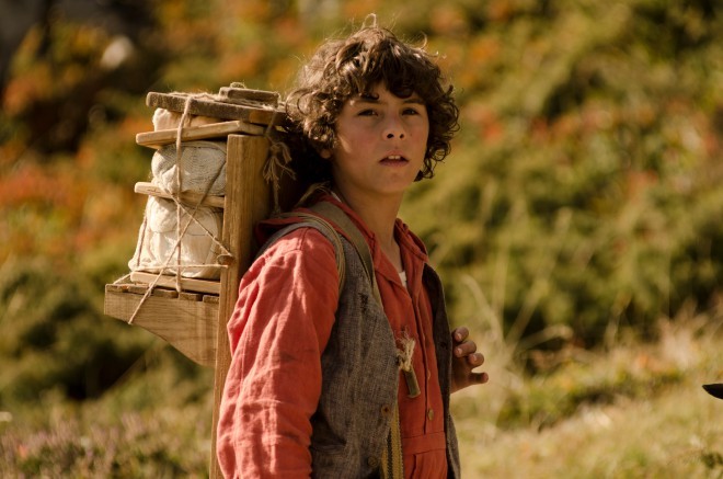 Jonas Hartmann in the movie Boy from the Mountains.