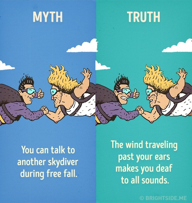 Myth # 3: Conversation between paratroopers