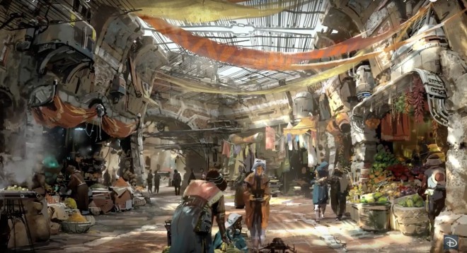 O parque temático Star Wars Land terá um toque marroquino.