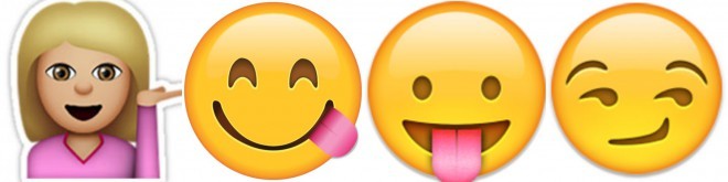 Emojis that women respond positively to