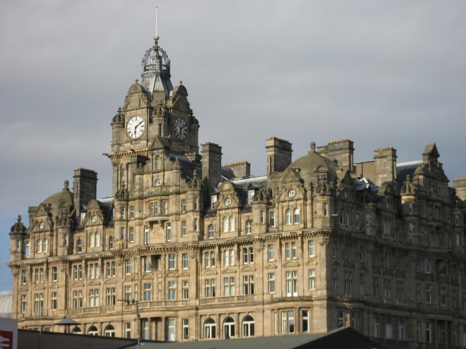The Balmoral Hotel where JKR wrote the Harry Potter books