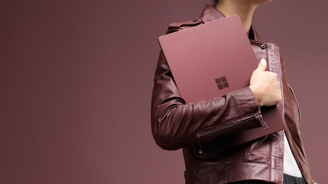 Burgundy Red - Microsoft Surface Laptop 