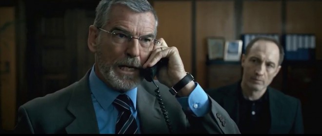 Poderemos assistir a Pierce Brosnan no thriller de ação O Estrangeiro. 