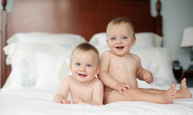 I sjeldne tilfeller kan tvillinger ha forskjellige fedre