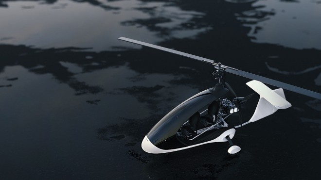 Twistair ジャイロコプター: 空飛ぶ 3D バイク