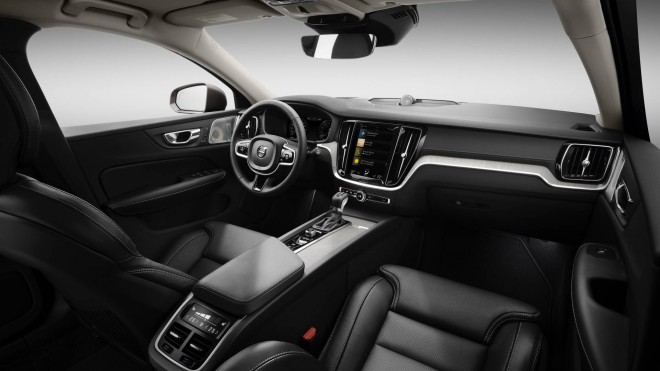Den minimalistiska interiören i nya Volvo V60