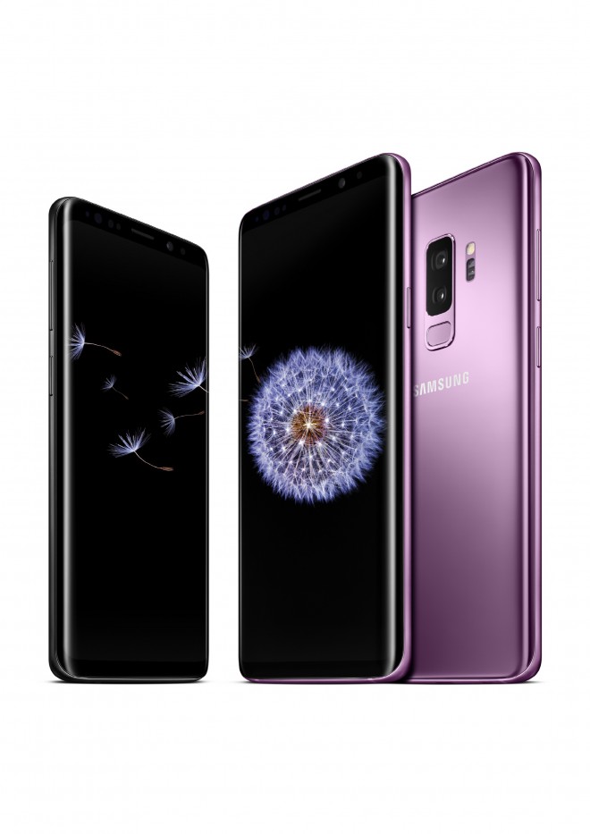 Zachyťte okamžiky pomocí Samsung Galaxy S9 a S9+ v krásném odstínu fialové