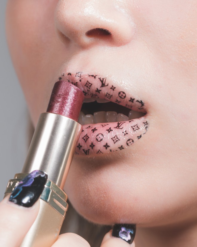 Adjust your lipstick selection to the size of your lips.