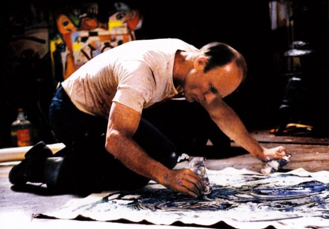 Ed Harris nel ruolo di Jackson Pollock