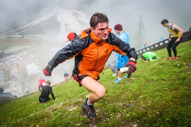 Der 400-Meter-Lauf auf den Riesenberg gilt als einer der schwierigsten Läufe Europas. 