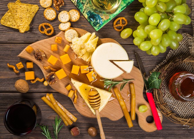 Taste cheeses from all over Slovenia.