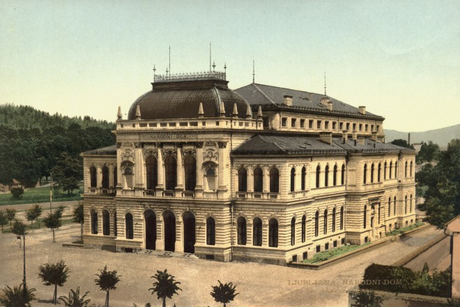 Nationalgalleriet / Nationalhuset, ca. 1900 