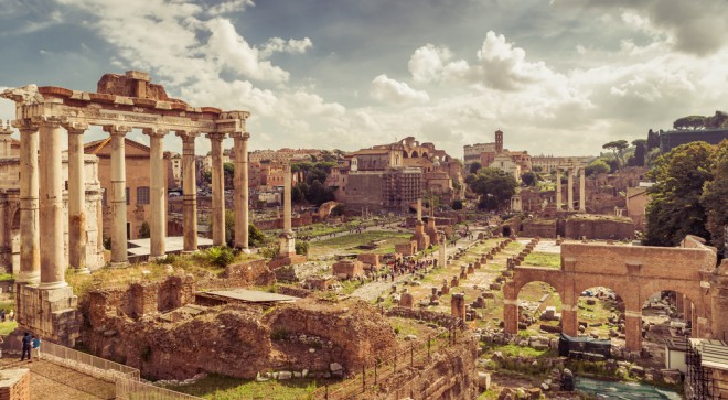 Os antigos romanos também eram econômicos com seus próprios resíduos.