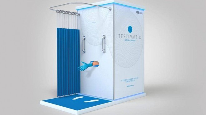 Testimatic - the world's first automatic testicle examiner