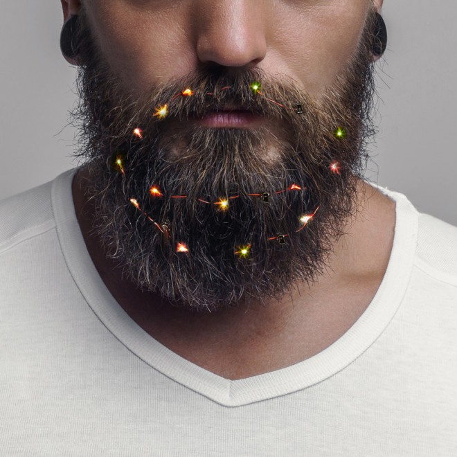 Beard lights.